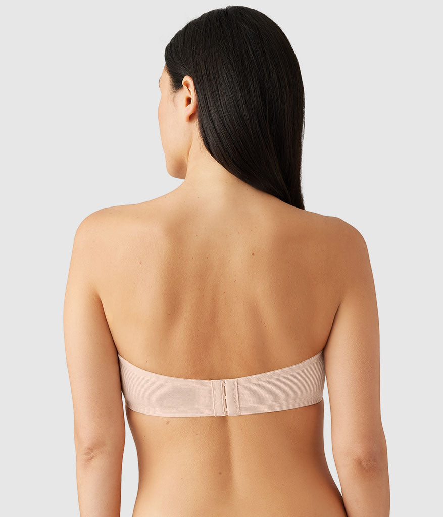 Visual Effects Strapless Minimizer Bra: Sand