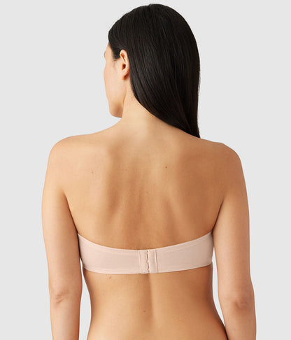 Visual Effects Strapless Minimizer Bra: Sand
