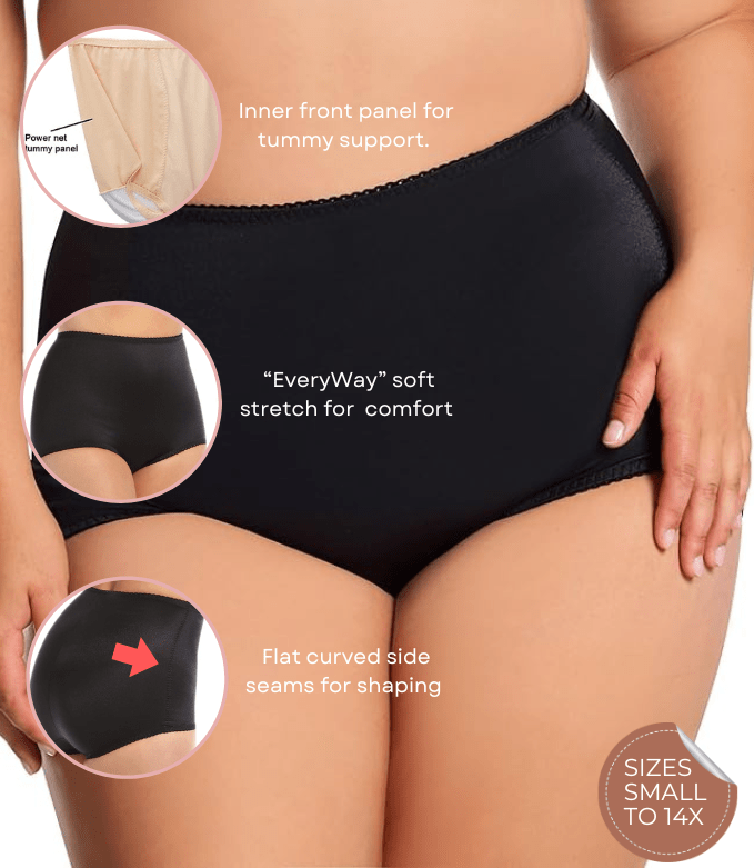 Light Shaping Tummy Control Panty with Inner lining | Style 511